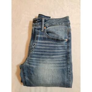 American Eagle NWT Airflex+ Jeans Mens 28 x 28 Blue Temp Tech Whiskers Y2K